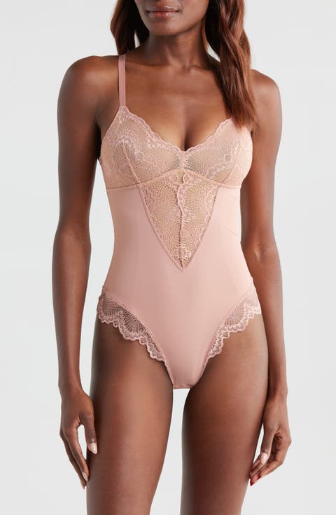 Sculpting Lace Shapewear Bodysuit (Regular & Plus)