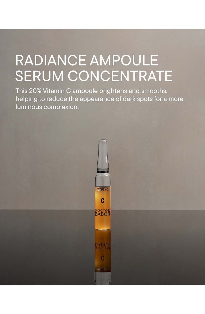 BABOR Radiance Ampoule Serum Concentrate, Alternate, color, 