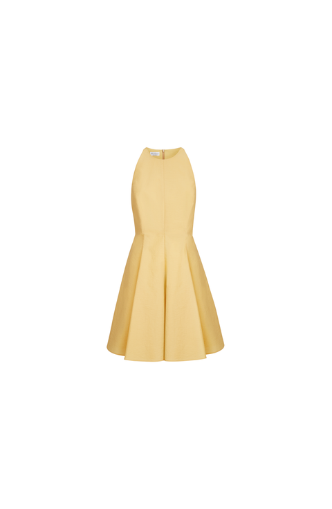 Poplin mini dress