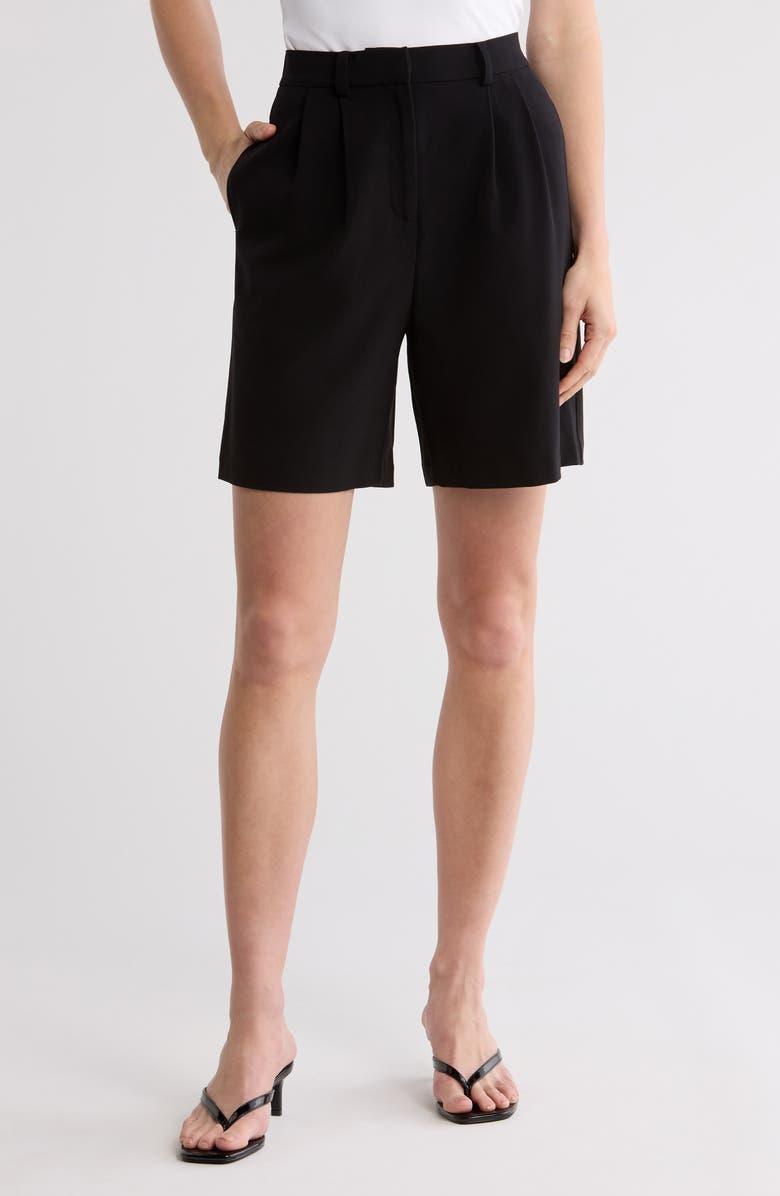 Leith High Waist Bermuda Shorts, Main, color,