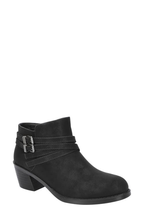 EASY STREET Kory Bootie in Black Matte 