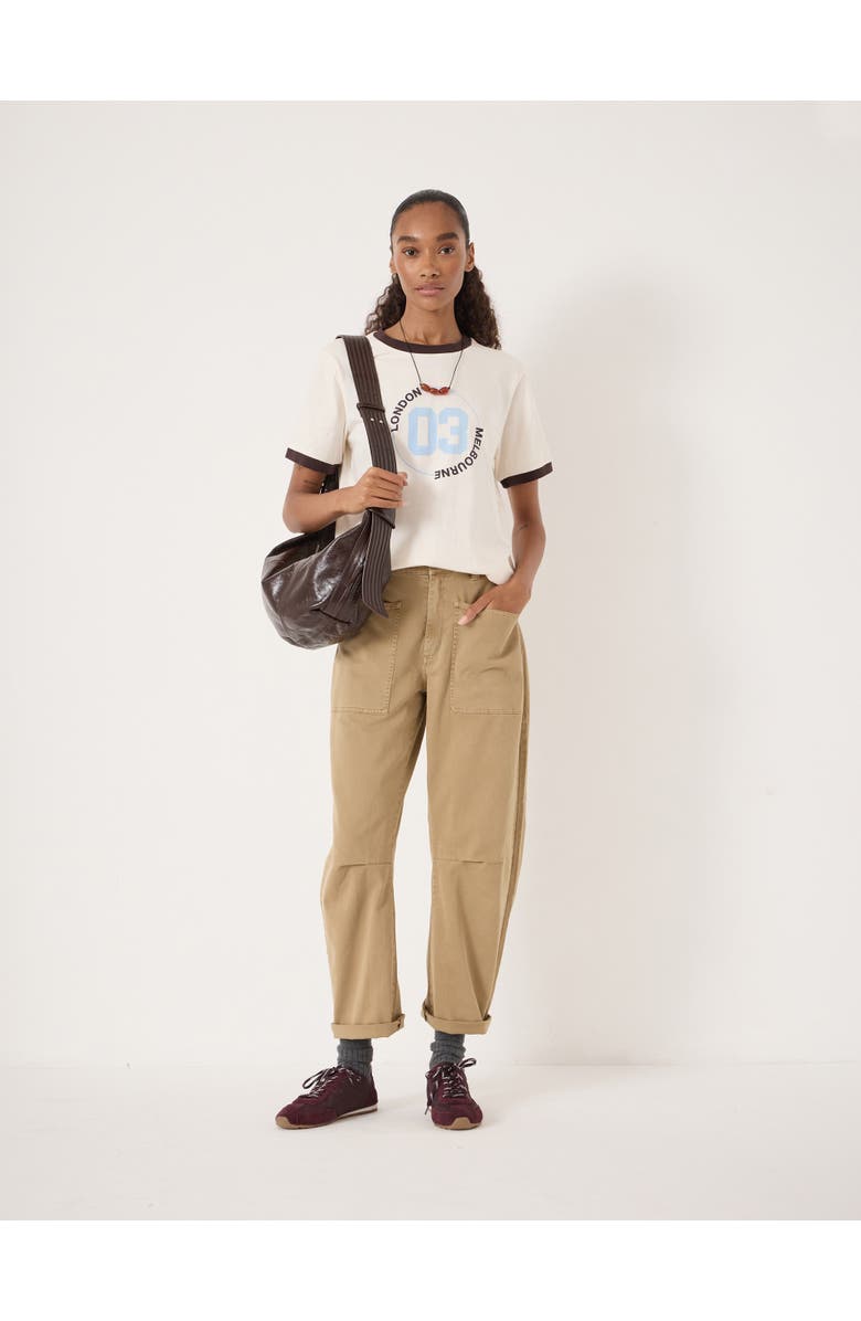 Hush London To Melbourne 03 Graphic T-Shirt, Alternate, color, Off White