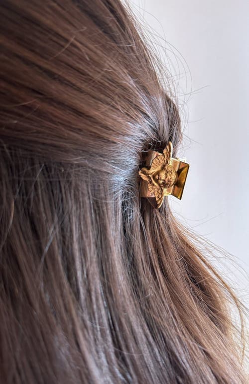 Epona Valley Cherub Claw Clip In Gold