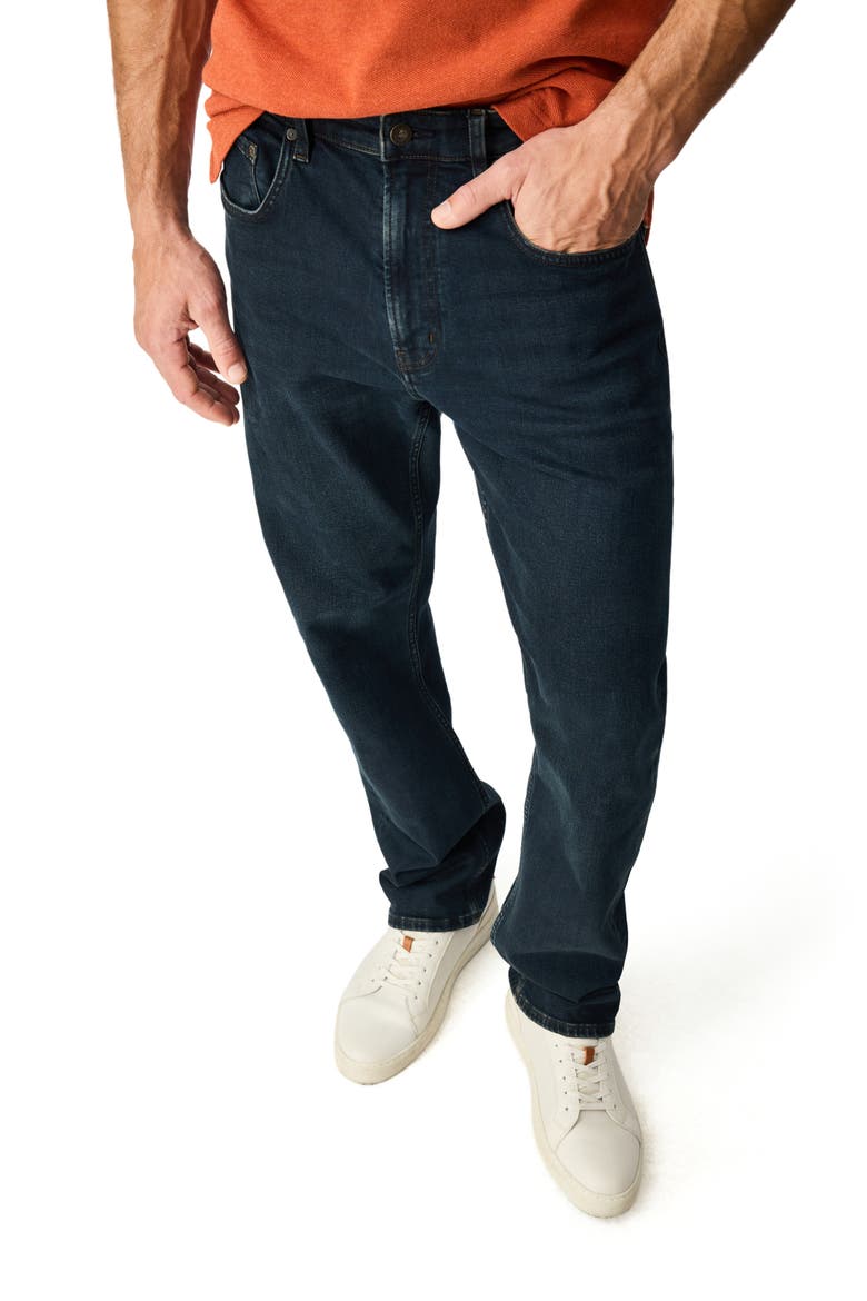 Linden Straight Leg Jeans, Alternate, color, BLUE BLACK