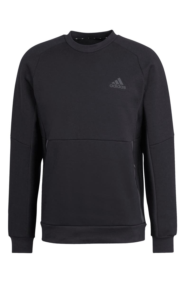 adidas Designed for Gameday Crewneck Sweatshirt, Alternate, color,