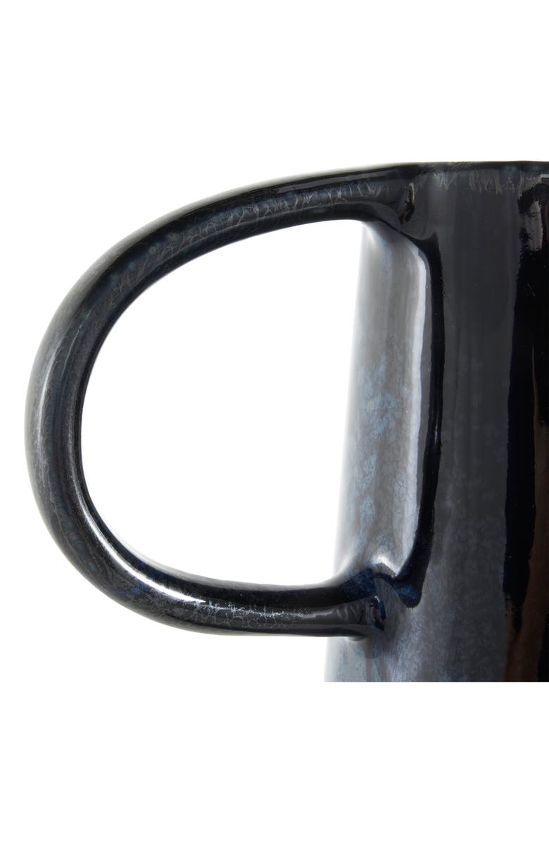 VIVIAN LUNE HOME Ceramic Vase, Alternate, color, Dark Blue