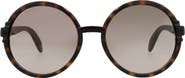 Gucci 58mm Fashion Round Sunglasses