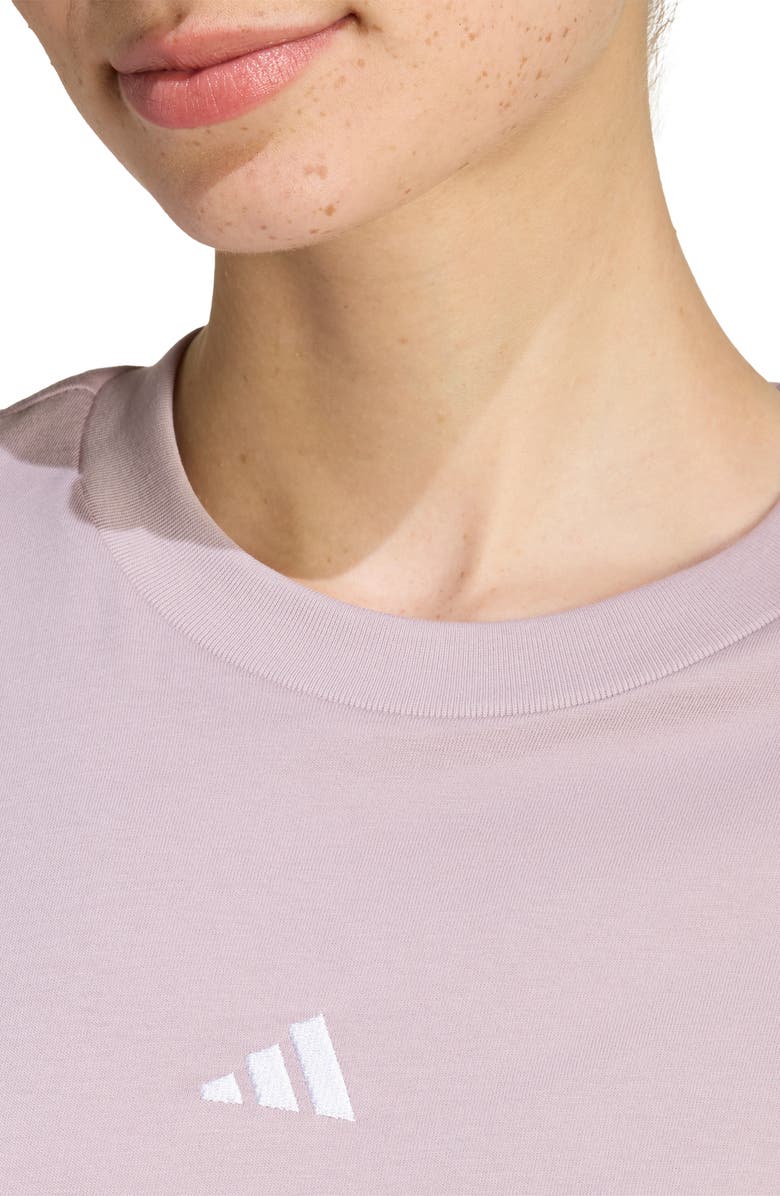 adidas 3-Bar Cotton T-Shirt, Alternate, color,