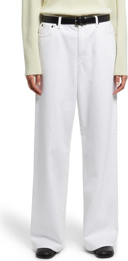 【THE ROW】egli high-rise wide-leg ジーンズ THE ROW Egli High-Rise Wide-Leg Jeans | endource