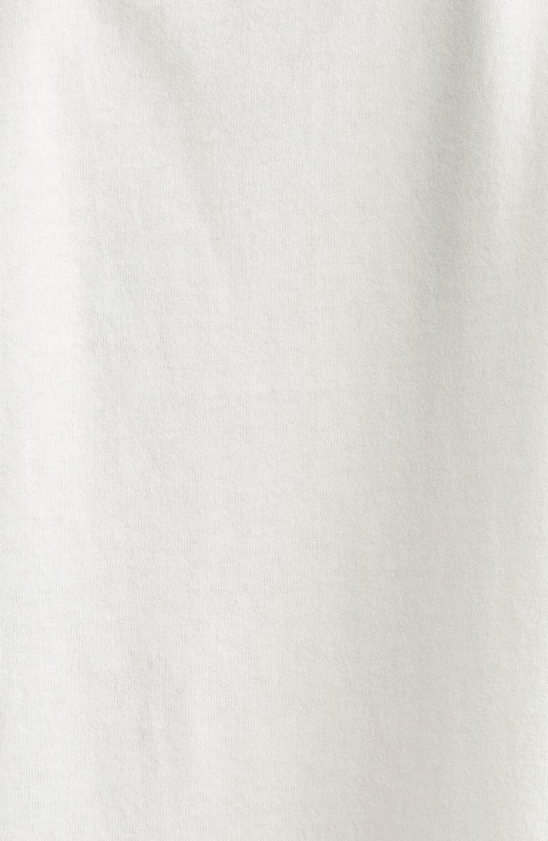 Burberry Equestrian Knight Design Cross Stitch Embroidered T-Shirt, Alternate, color, Chalk