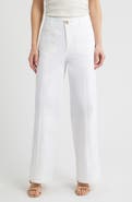 Wit & Wisdom Skyrise Patch Pocket Wide Leg Pants