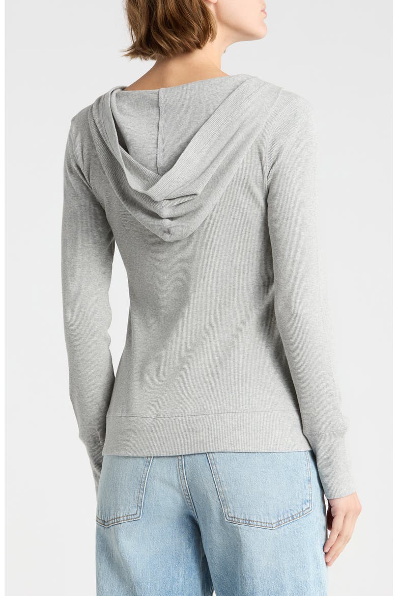 Twofer Hooded Top, Alternate, color, HEATHER GREY