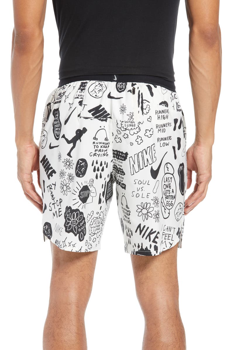 Nike Flex Stride Nathan Bell Men's Print Running Shorts, Alternate, color,