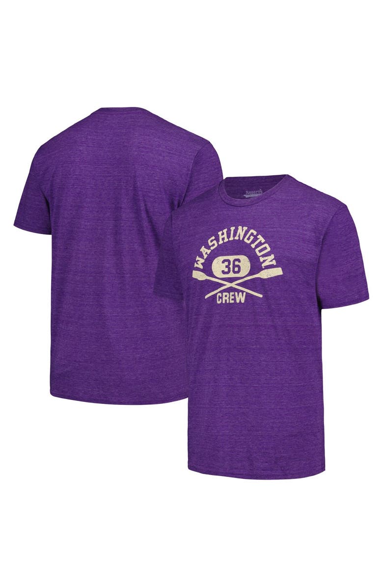 BLUE 84 Men's Blue 84 Purple Washington Huskies Rowing The Boys in the Boat T-Shirt, Main, color,
