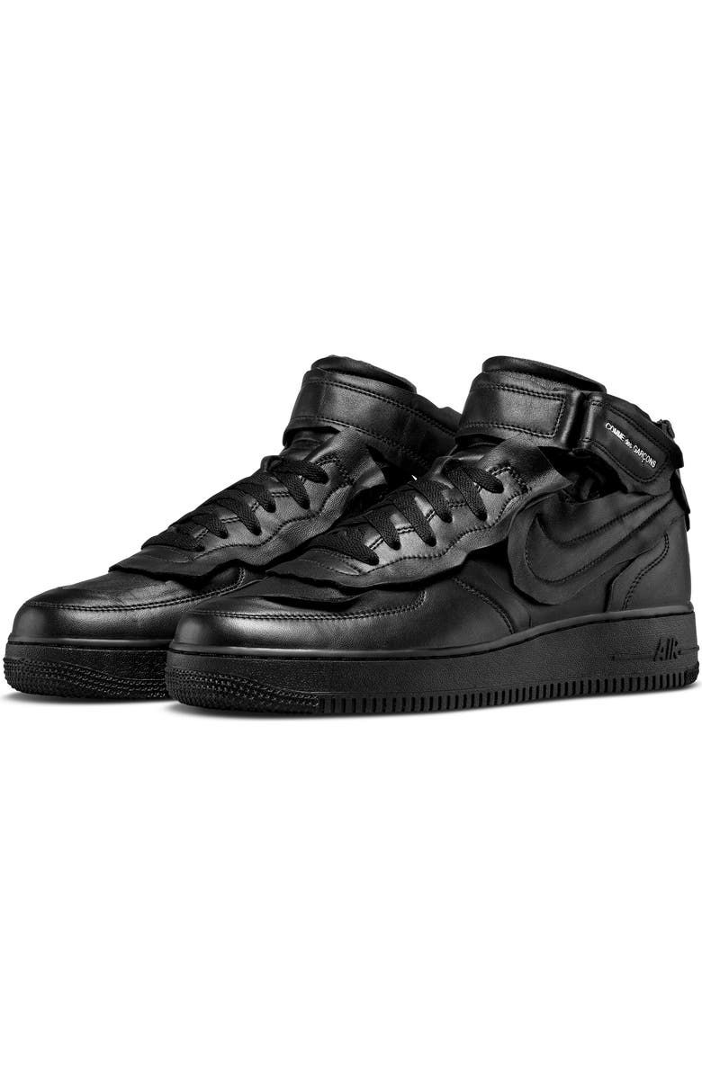 Comme des Garçons x Nike Air Force 1 Mid Sneaker, Main, color,