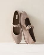Haven Well Within Velvet Mary Jane Ballet Flats