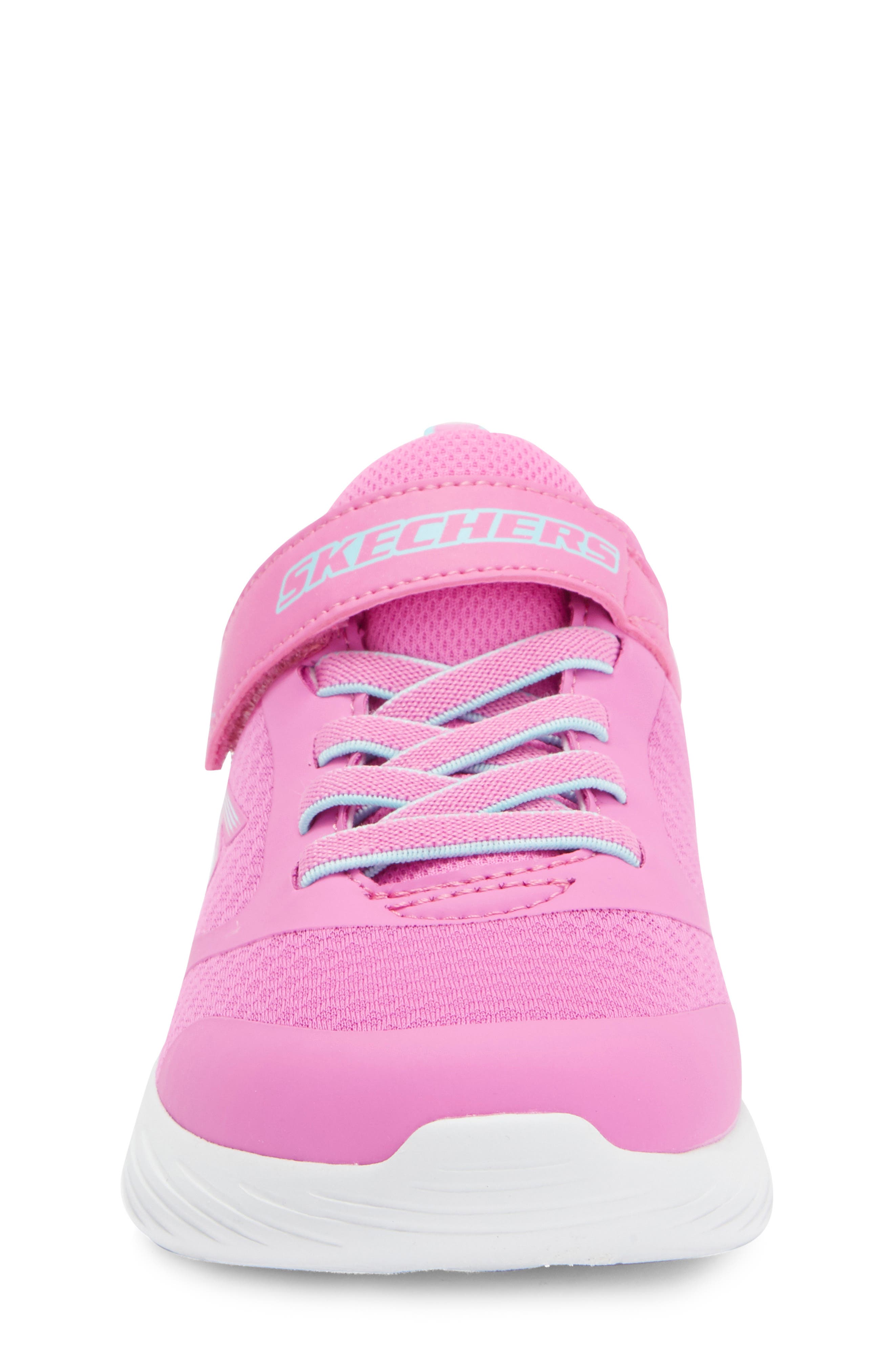 SKECHERS Kids' Go Run 400 V2 Sneaker, Alternate, color, Pink/ Aqua