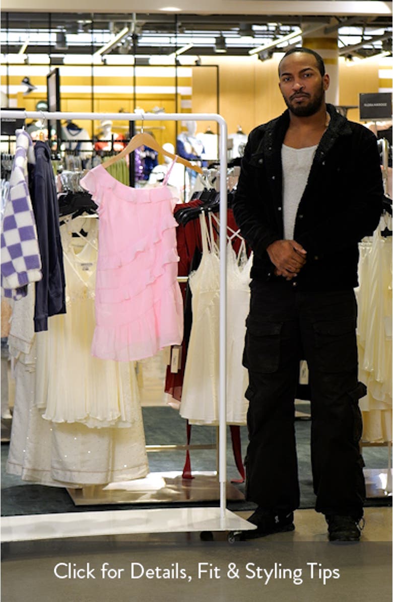 Kids' One-Shoulder Ruffle Dress, sales video thumbnail