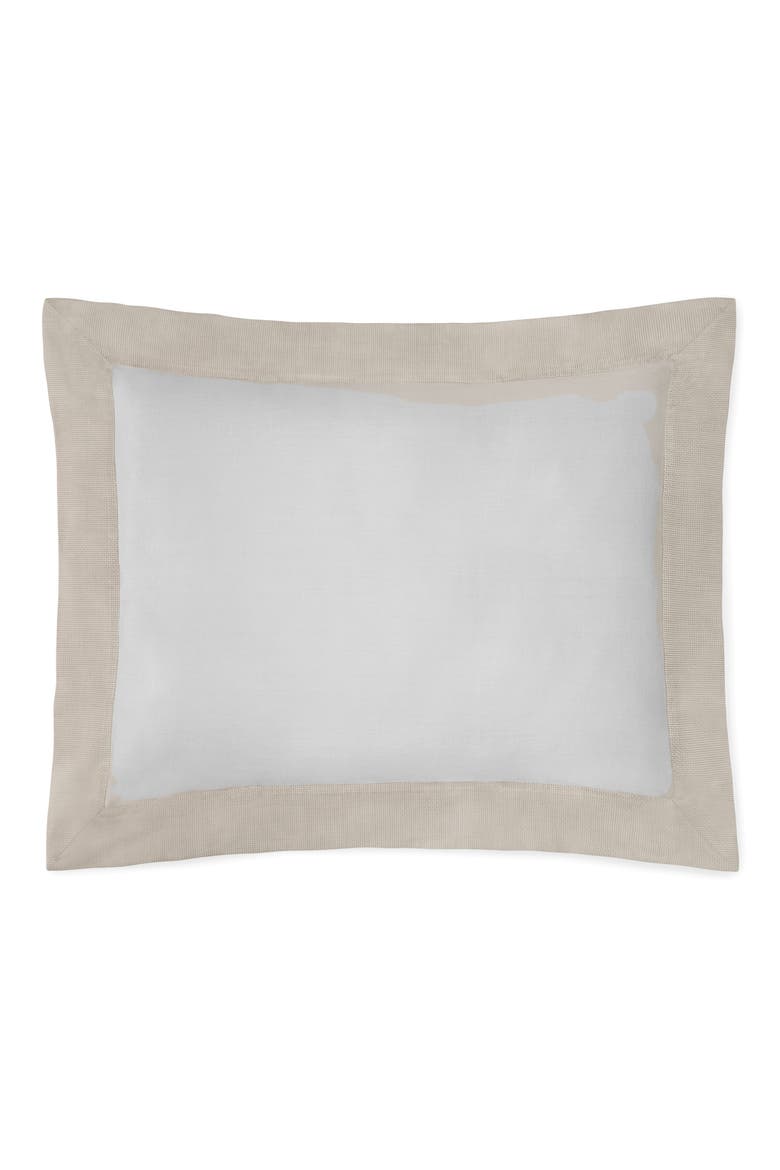 Carlotta Sateen Pillow Sham, Main, color, TAUPE