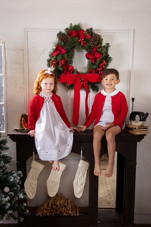 Cocobella Natalee Holiday Wreath In White