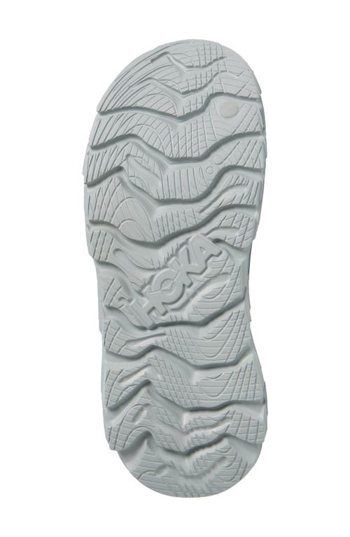 Shop Hoka Restore Tc Slip-on In Satellite Grey/stellar Grey