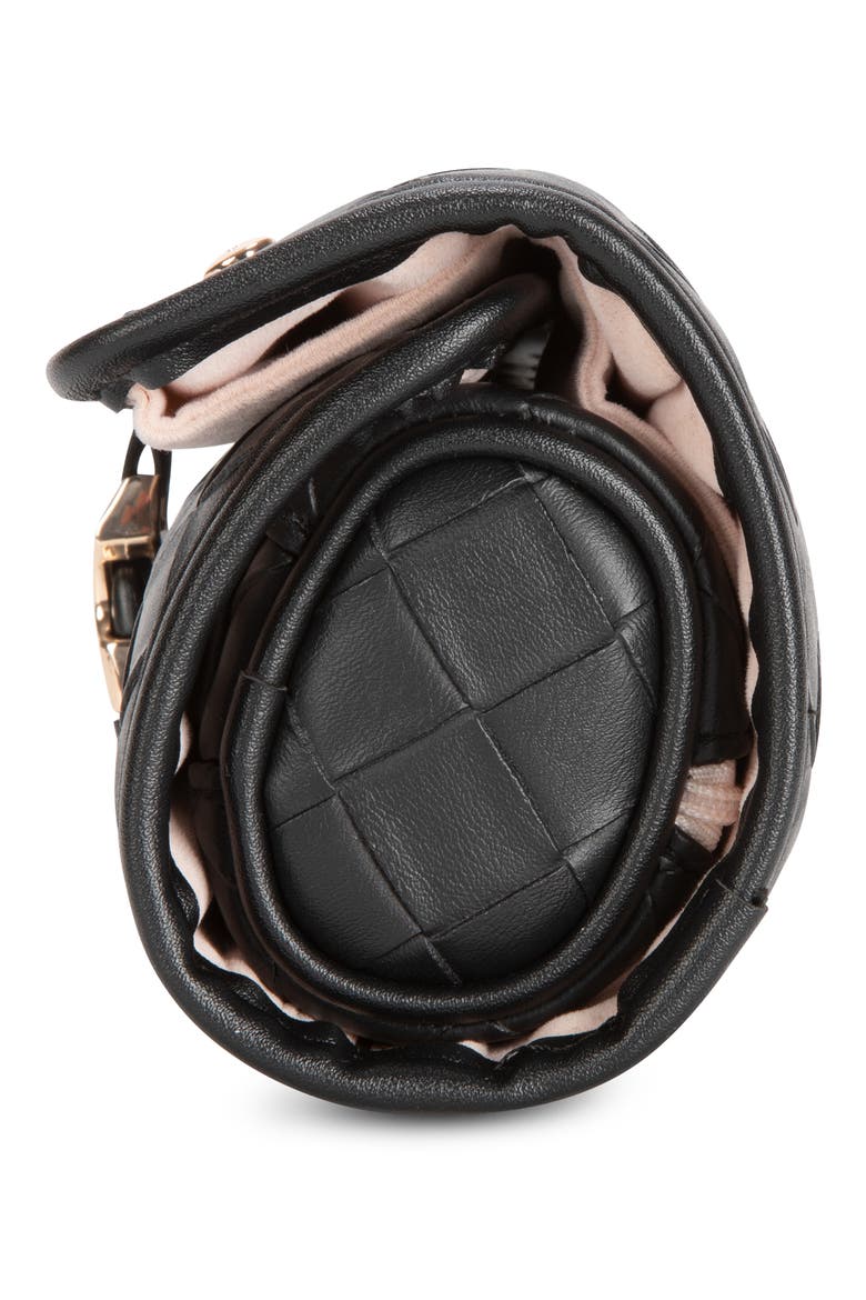 Ashley Jewelry Roll, Alternate, color, RAVEN
