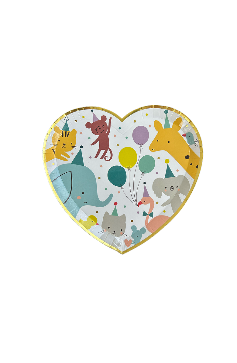 Daydream Society Little Celebrations Heart Small Plates, Main, color, Assorted Pre-Pack