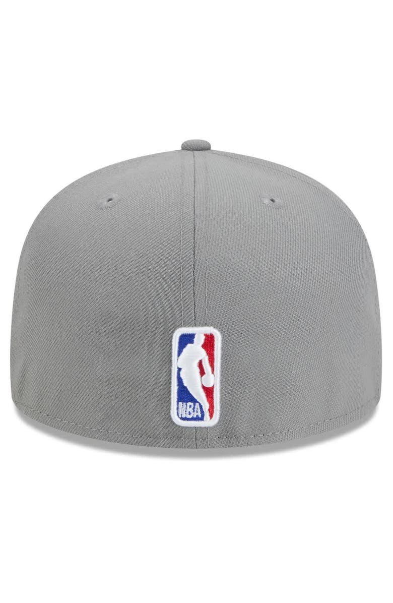 New Era Men's New Era  Charcoal Dallas Mavericks 2024/25 City Edition Alternate 59FIFTY Fitted Hat, Alternate, color, 