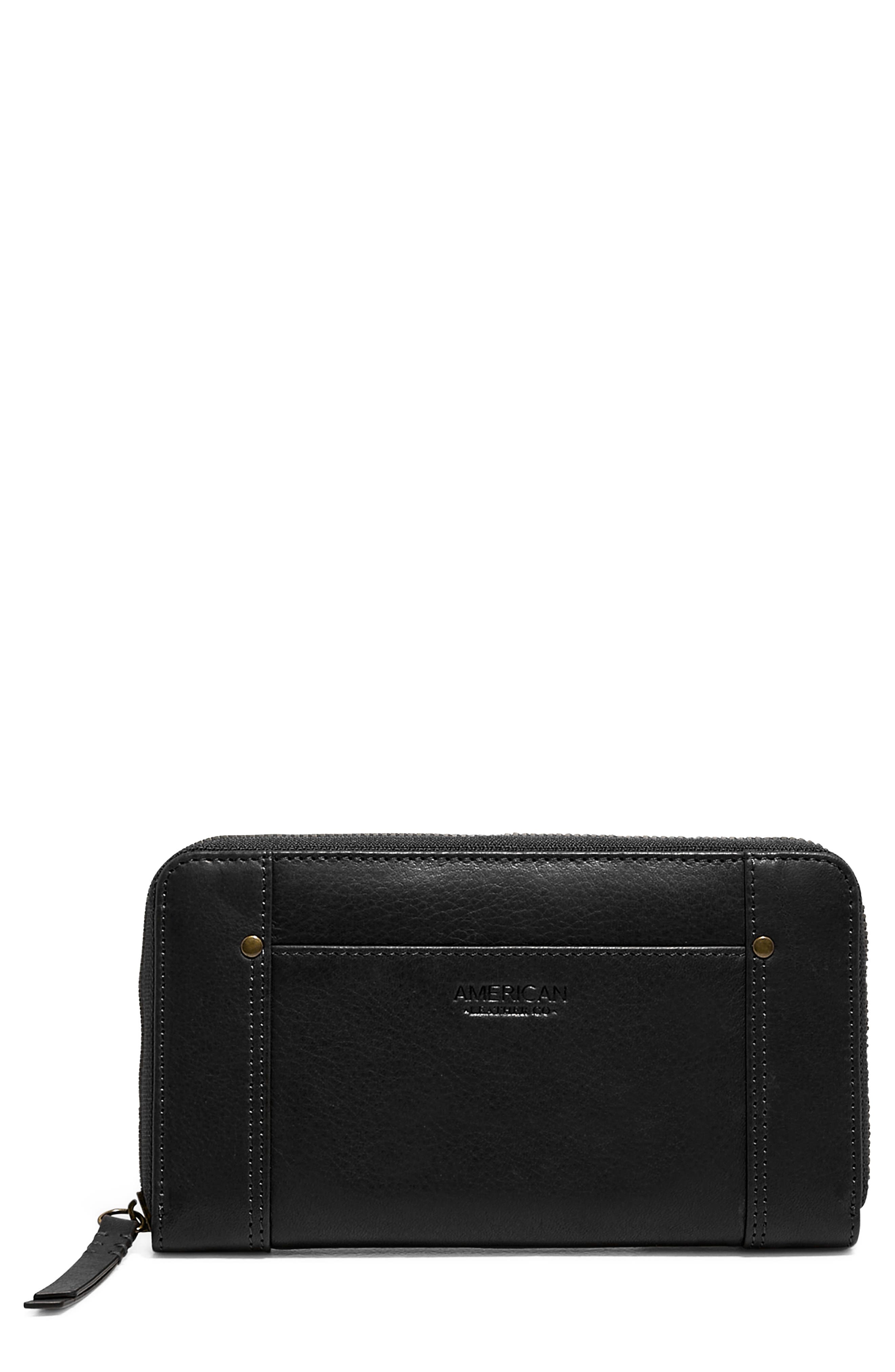 AMERICAN LEATHER CO. Austin Continental Leather Wallet
