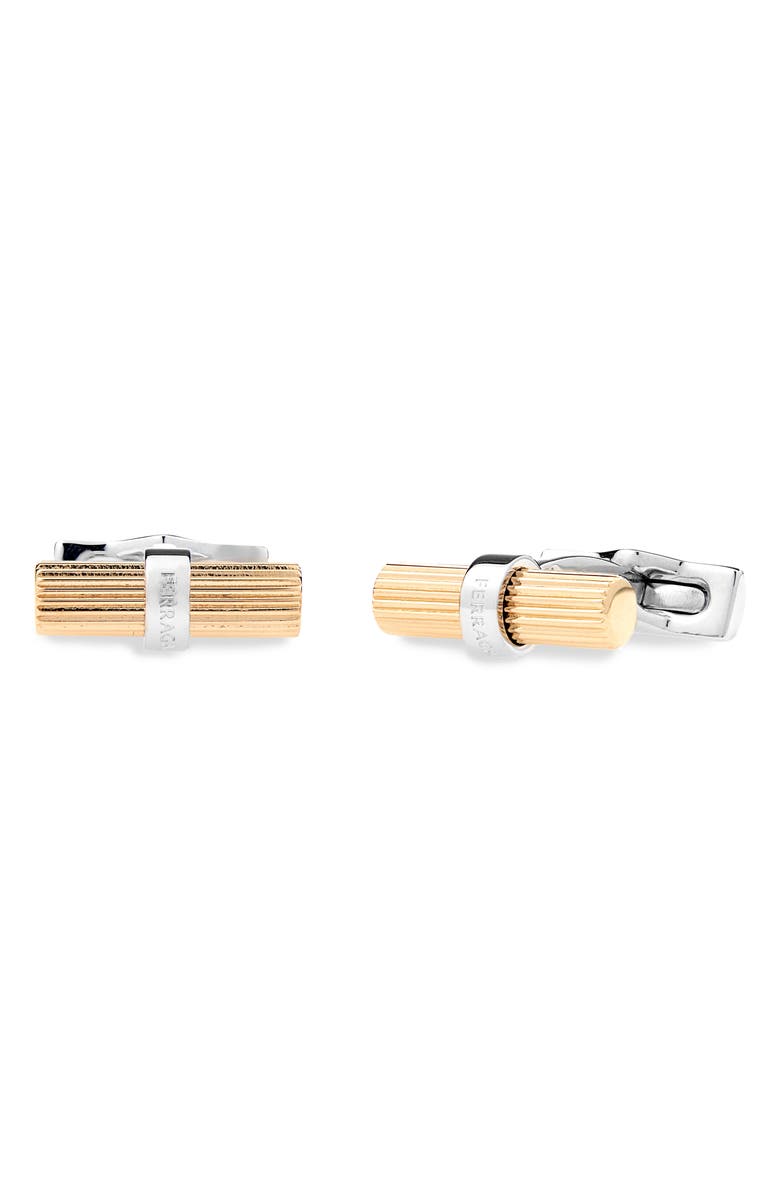 FERRAGAMO Lighter Cuff Links, Main, color,