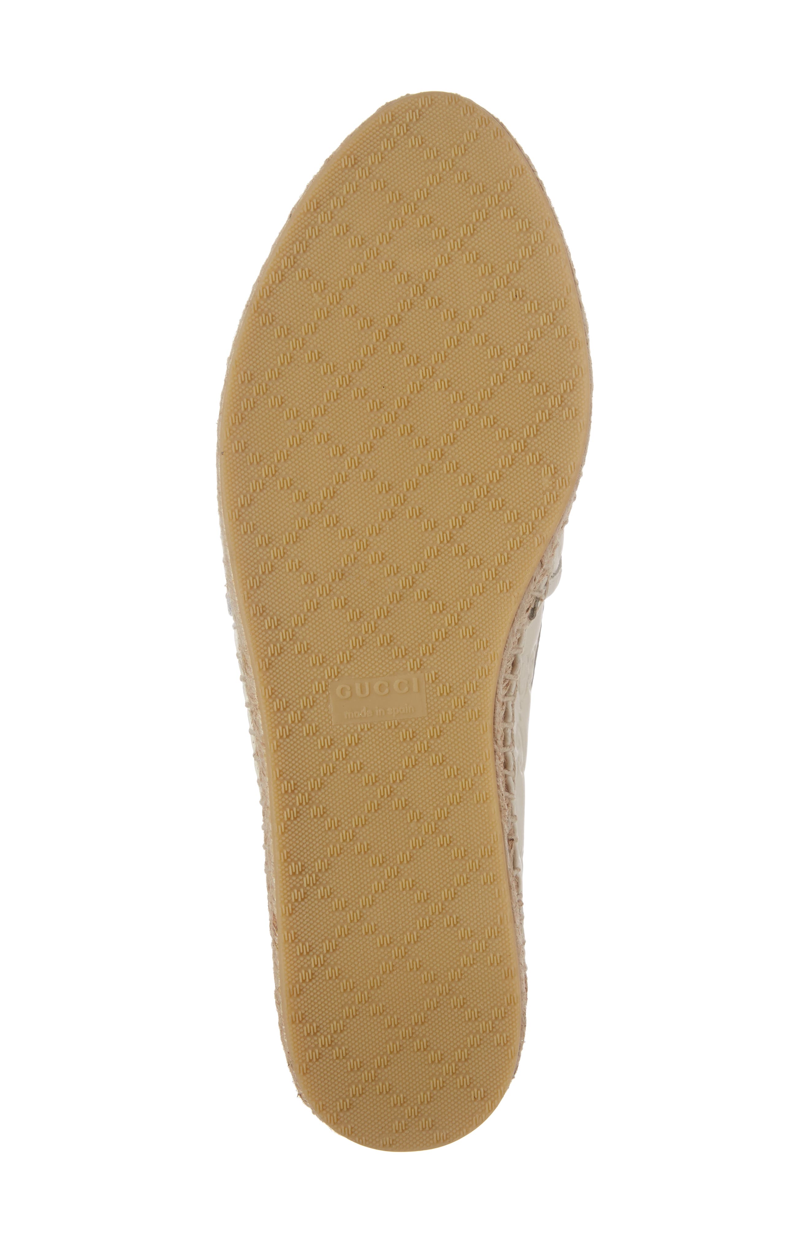 Pilar Espadrille Flat, Alternate, color, WHITE LEATHER