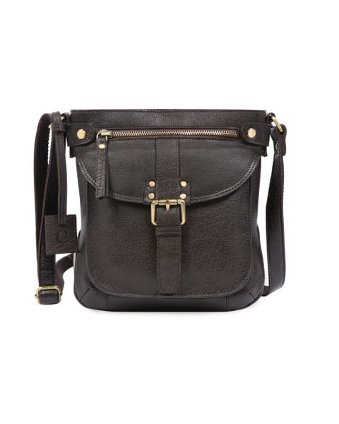 LEATHER CROSS BODY BAG