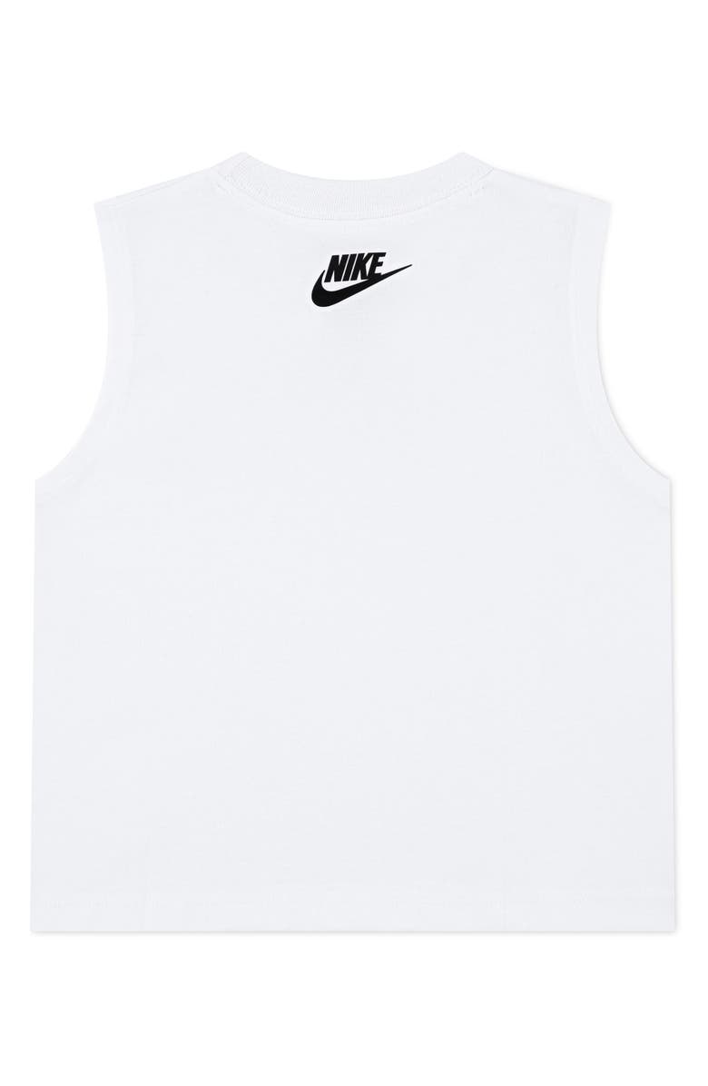 Nike Kids' Futura Ice Cream Graphic Muscle Tee, Alternate, color, White