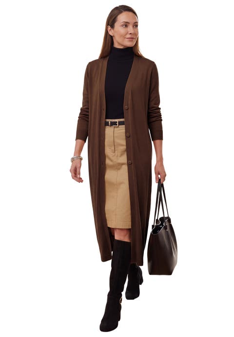 Fine Gauge Duster Cardigan (plus)