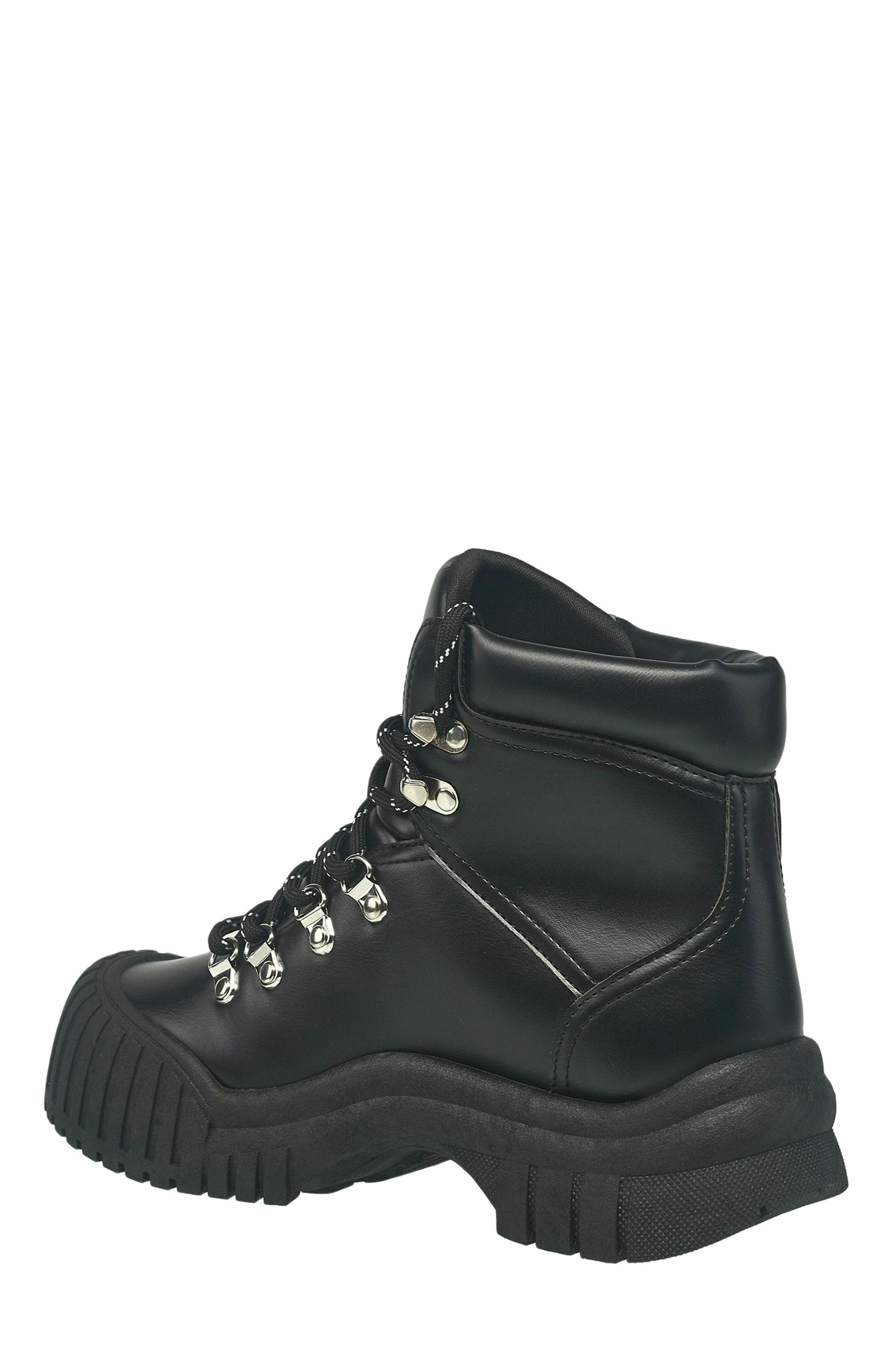 True Religion Chris Lace Up Boot, Alternate, color, Black