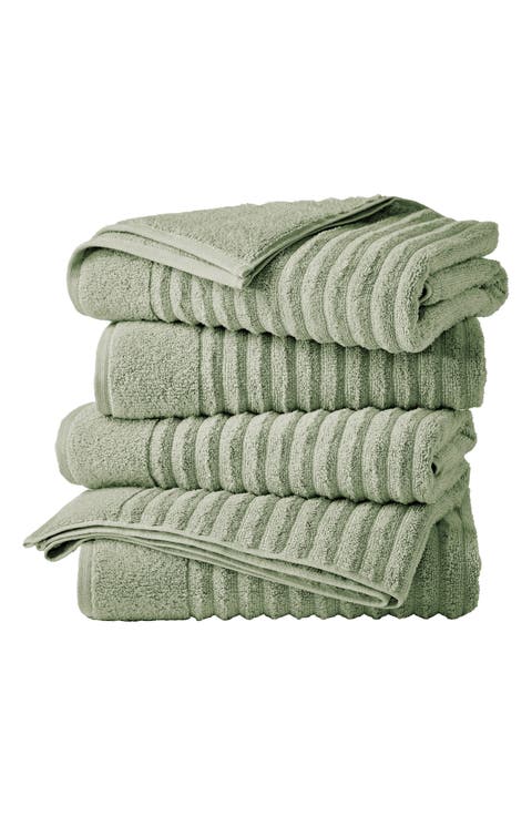 Combed Cotton 4-Pack Bath Towels