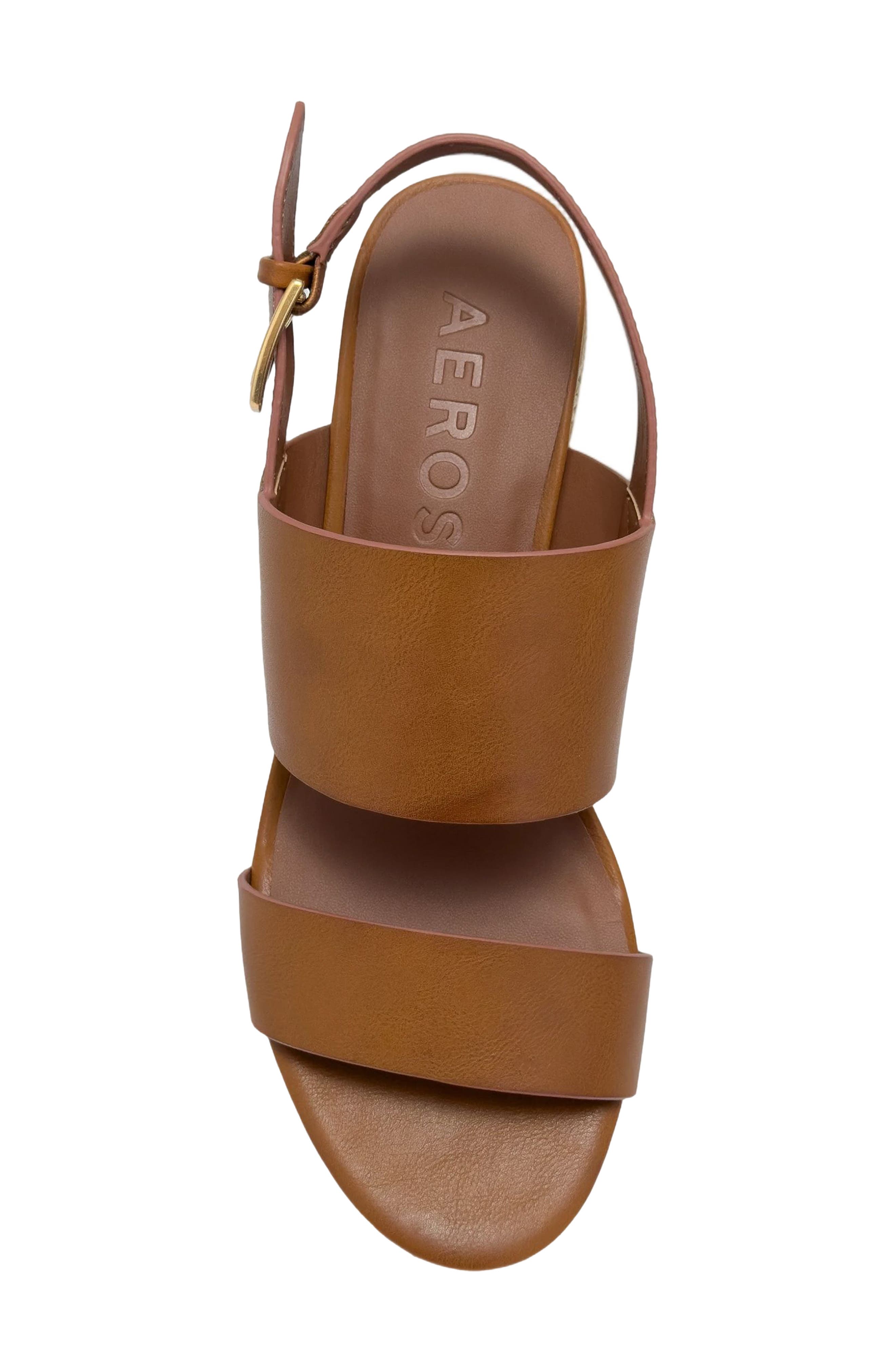 Aerosoles Camila Platform Sandal, Alternate, color, Tan