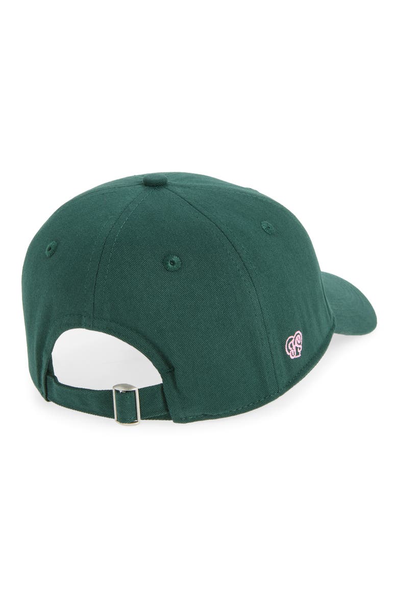 Back East Baseball Cap, Alternate, color, DARK GREEN