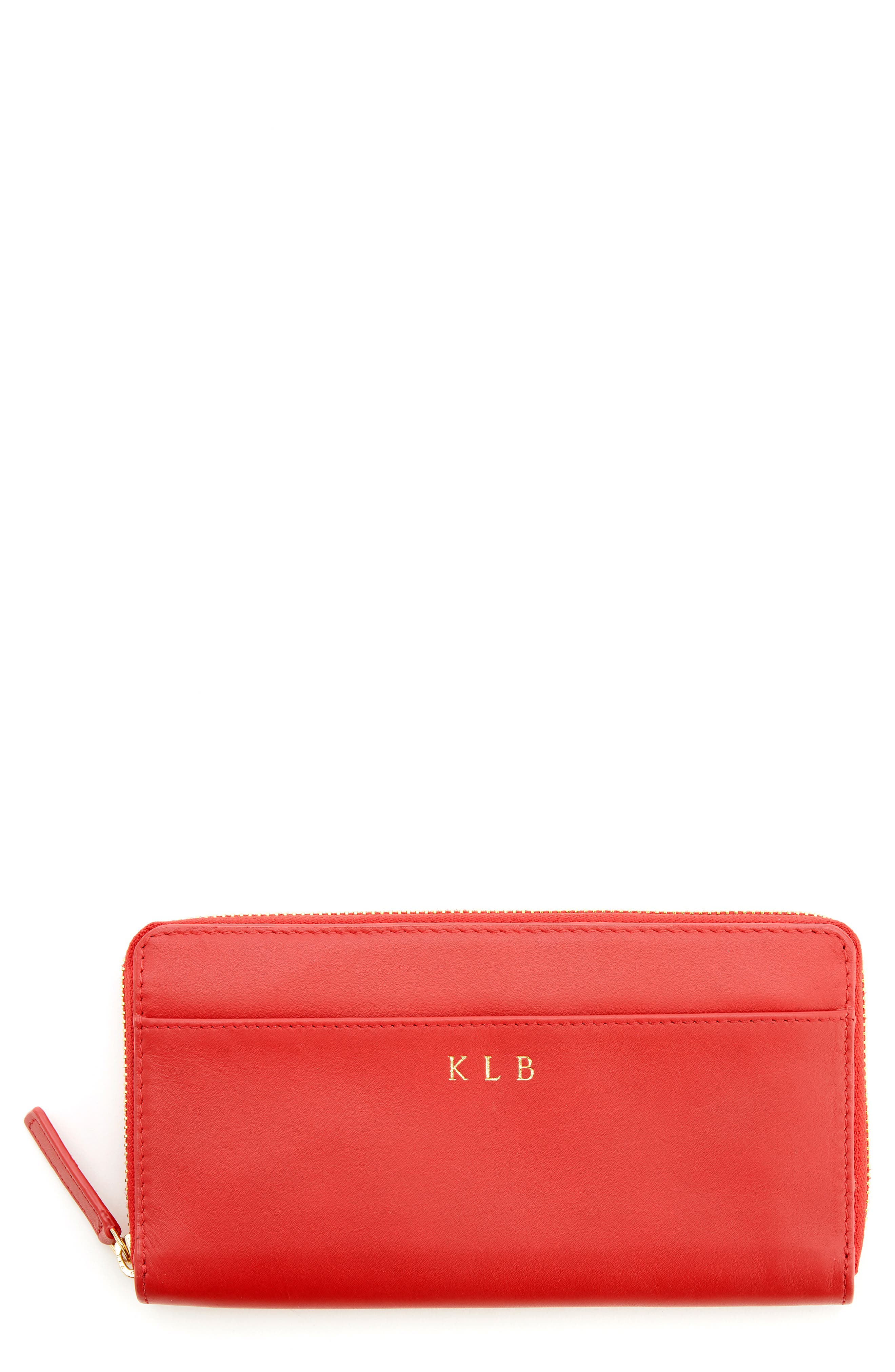 RED - GOLD FOIL