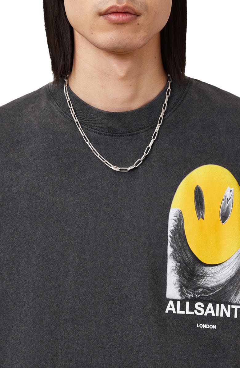 AllSaints Party Wave Graphic T-Shirt, Alternate, color,