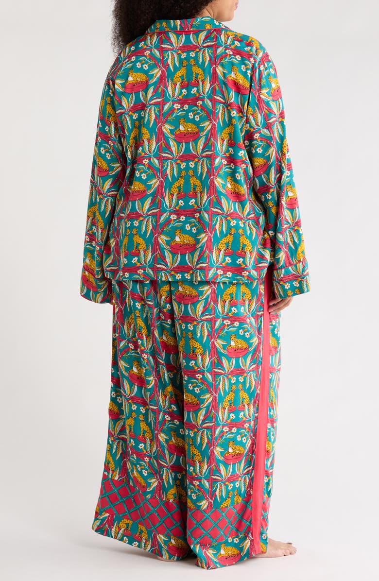 Printfresh Rittenhouse Satin Pajamas, Alternate, color,