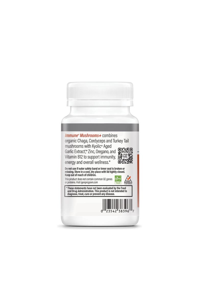 Immune Mushroom Supplement for Wellness and Energy Support(60 capsules), Alternate, color, None