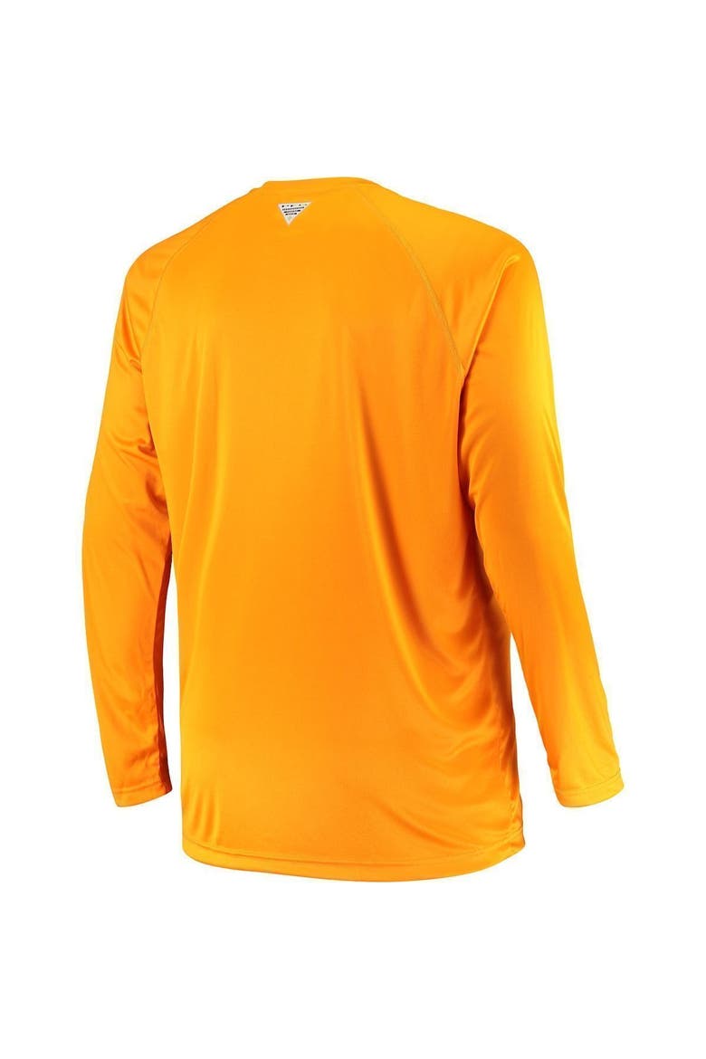 Men's Columbia Tennessee Orange Tennessee Volunteers Big & Tall Terminal Tackle Long Sleeve Omni-Shade T-Shirt, Alternate, color, Orange