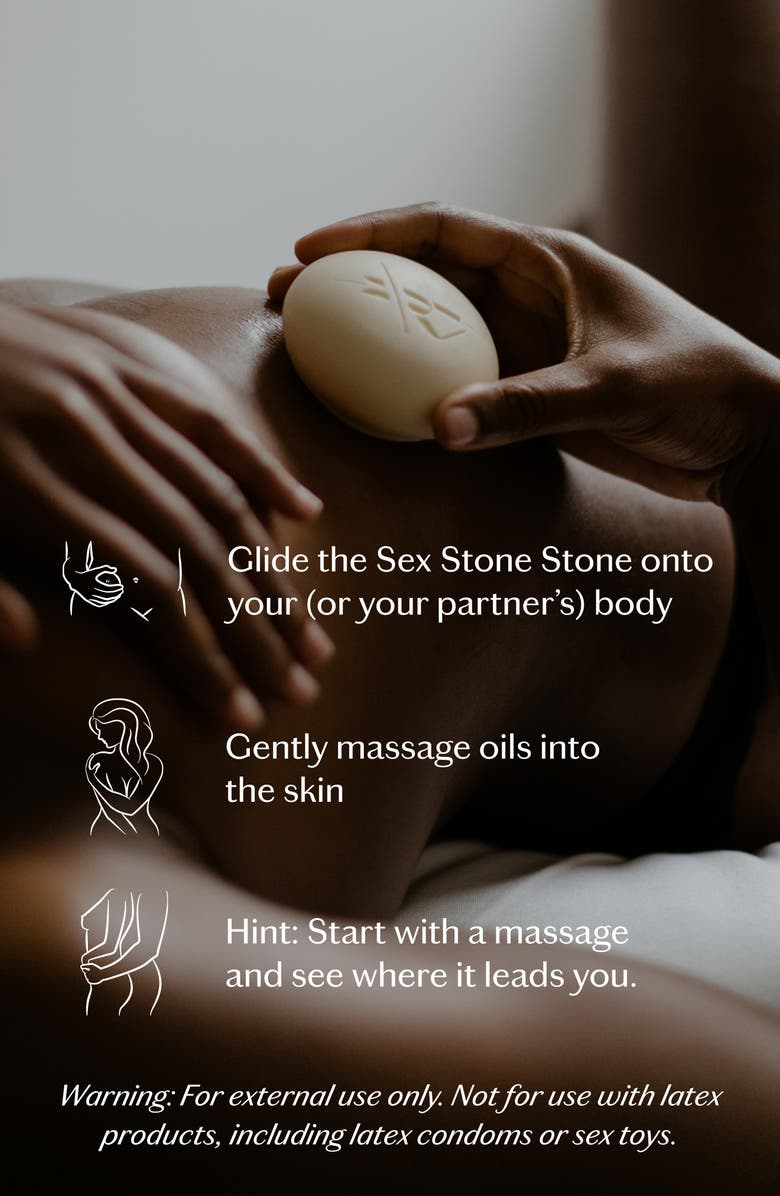 Kate McLeod The Sex Stone - Sensual Massage Bar & Intimacy OIl, Alternate, color, Starter Kit
