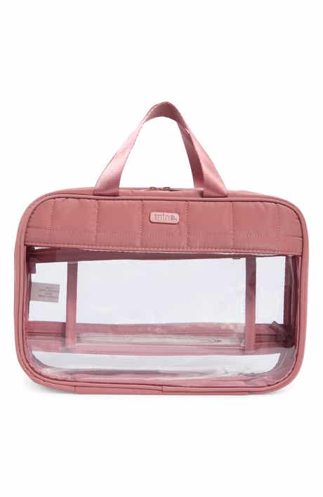 MYTAGALONGS Box Quilted Clear Toiletry Case