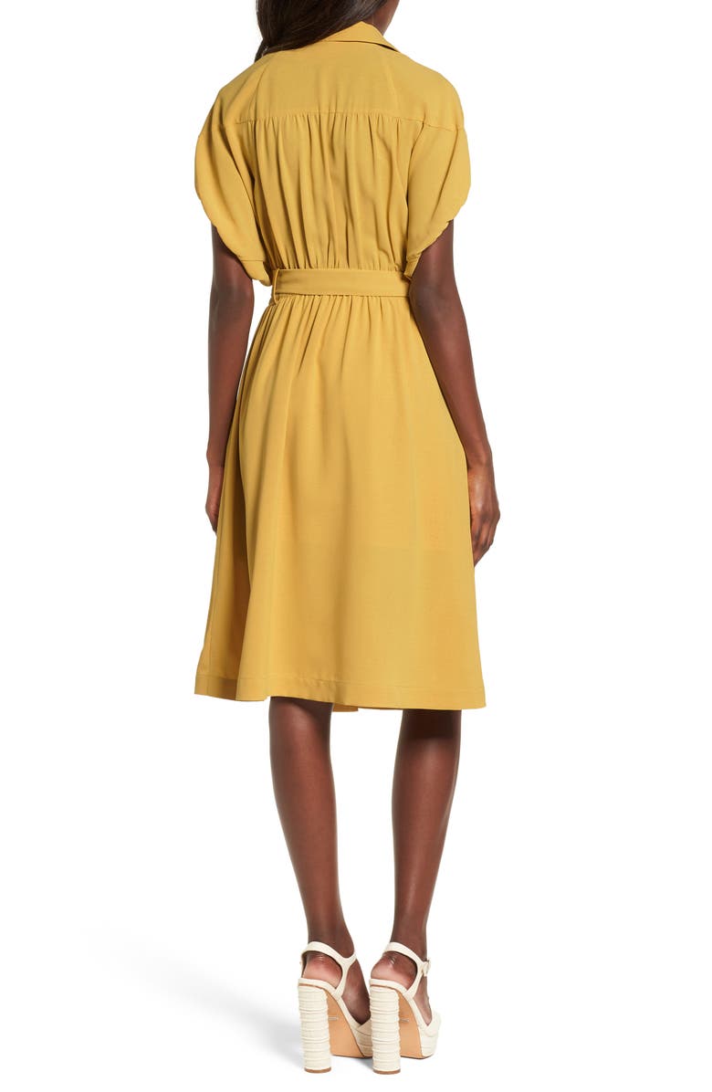 J.O.A. Chriselle x J.O.A. Cocoon Sleeve Dress, Alternate, color, 