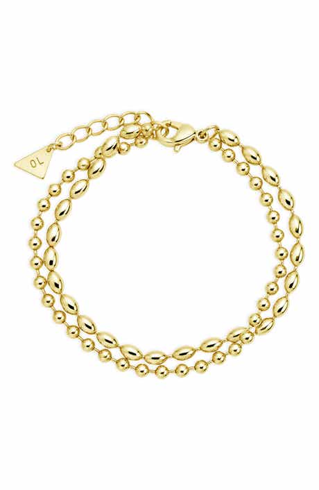 Beaded Duo Chain Bracelet