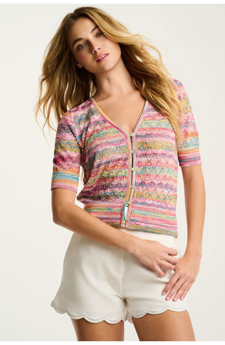 Lisa Todd Sun-sational Button Up, Main, color, Bright Pop