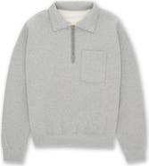 Fortela Woven Zip-Up Sweatshirt