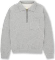 Fortela Woven Zip-Up Sweatshirt